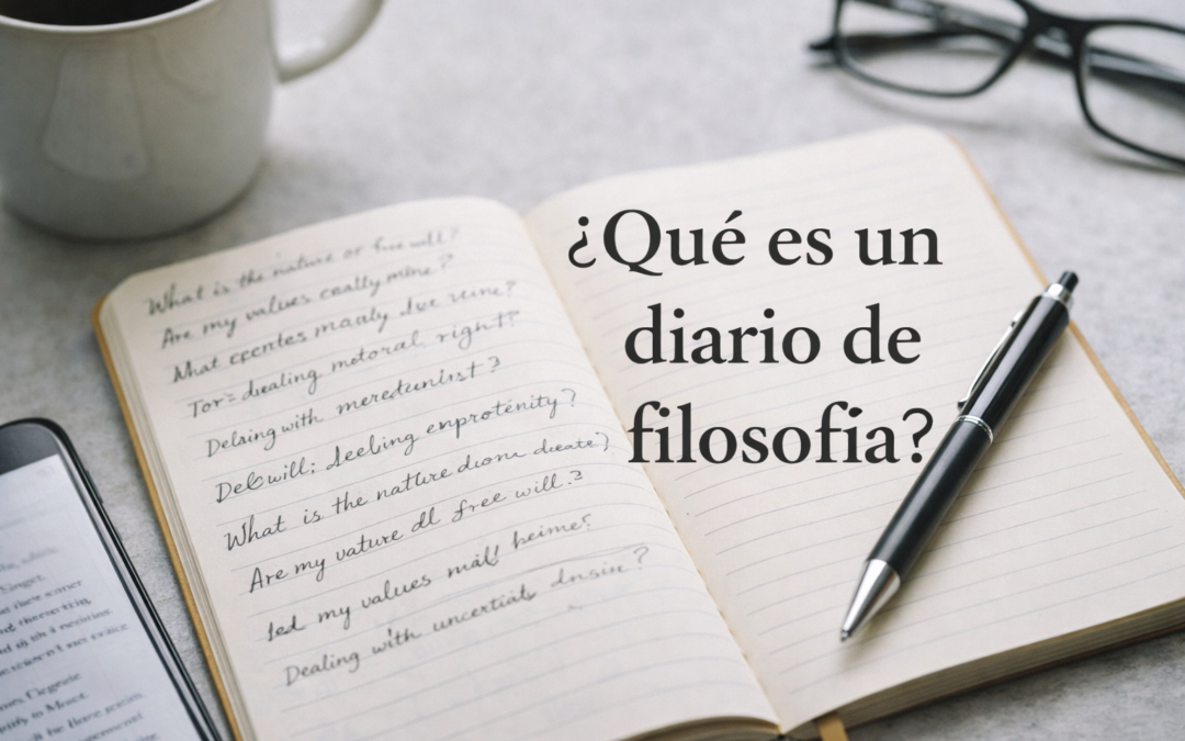 ¿Qué es un diario de filosofía?